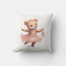 Dancing Ballerina Bear Kudde