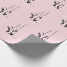 Dancing Ballerina Feet på Rosa