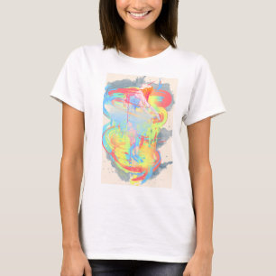 Dancing Ballerina - Vattenfärg T Shirt