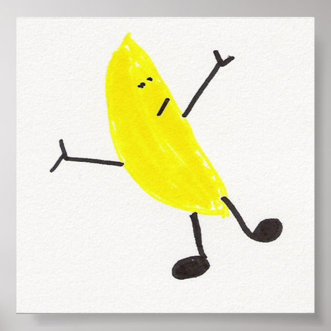 Dancing Banana Poster (Framsidan)