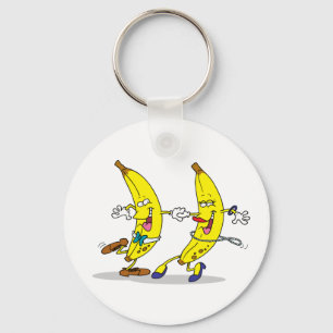 Dancing Bananas Keychain Nyckelring