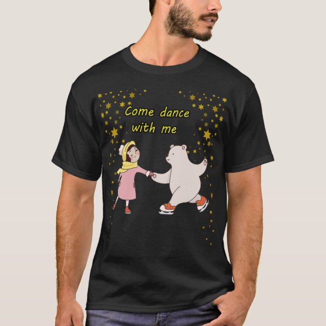 Dancing Bear T-Shirt (Framsida)