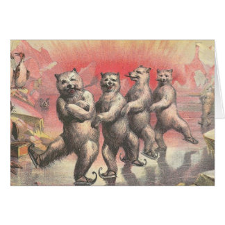 Dancing Bears Hälsningskort