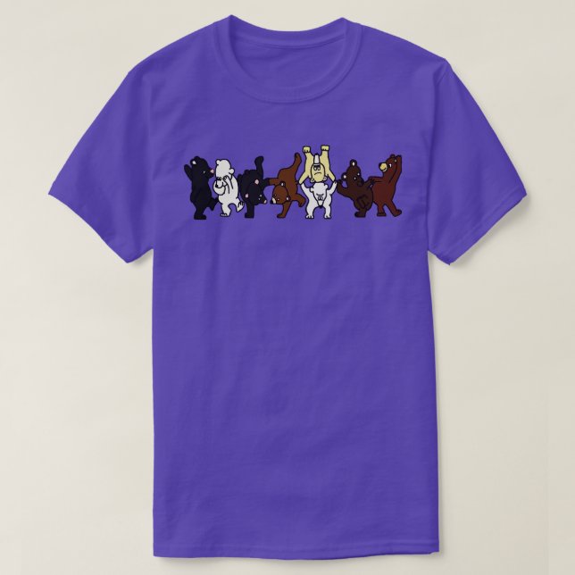 Dancing Bears T Shirt (Design framsida)