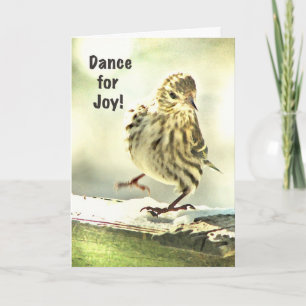 Dancing Bird Mors dag Kort