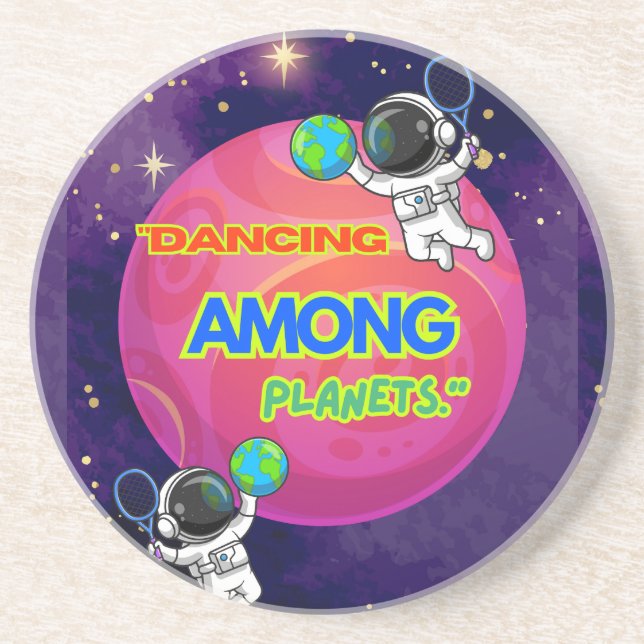 DANCING BLAND PLANETS UNDERLÄGG (Framsidan)