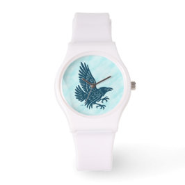 Dancing Blue Raven Armbandsur