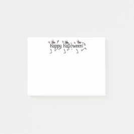 Dancing Bones Happy halloween Post-it Block