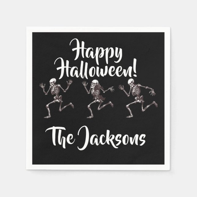 Dancing Bones Pappersservett (Framsidan)