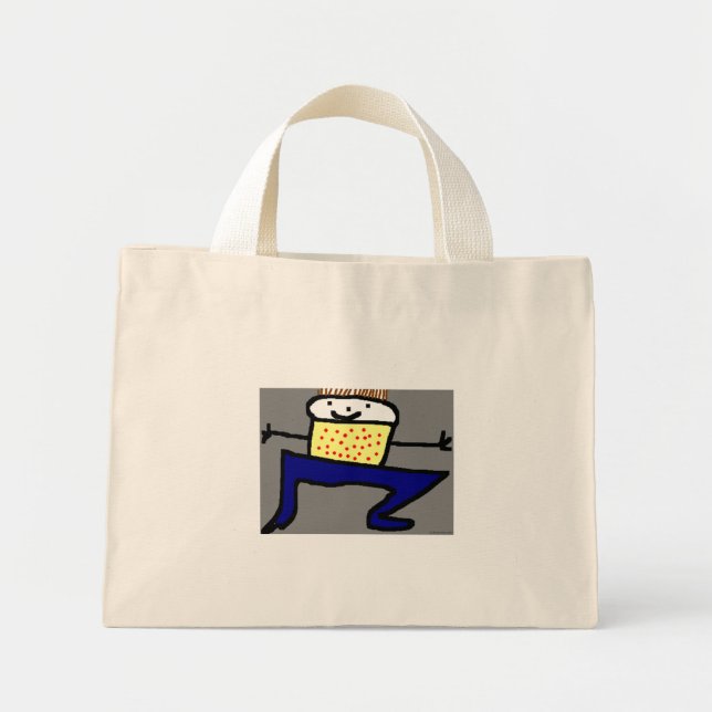 Dancing Boy Bag Mini Tygkasse (Framsidan)