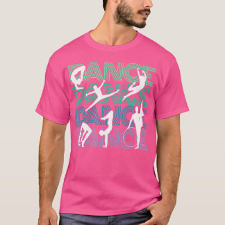 Dancing Boys Male Dancer Challenge Dance Teacher T Shirt