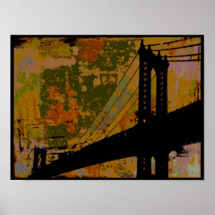 Dancing Bridge ~ Print/Poster Poster