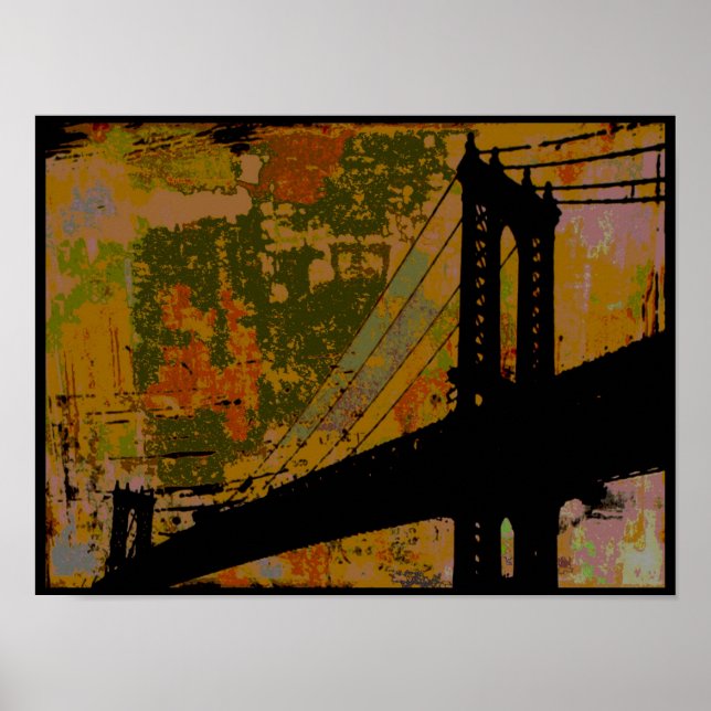 Dancing Bridge ~ Print/Poster Poster (Framsidan)