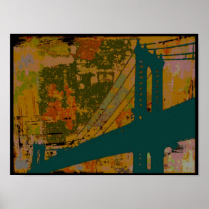 Dancing Bridge ~ Print/Poster Poster