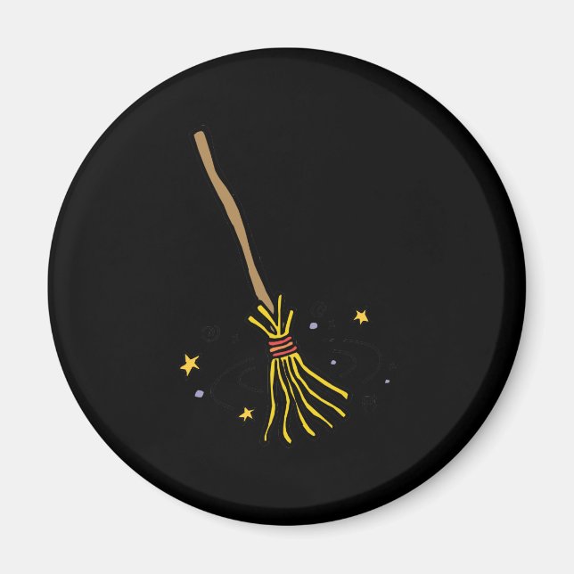 Dancing Broom Magnet (Framsidan)