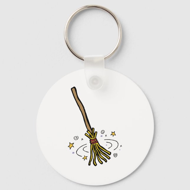 Dancing Broom Nyckelring (Framsida)