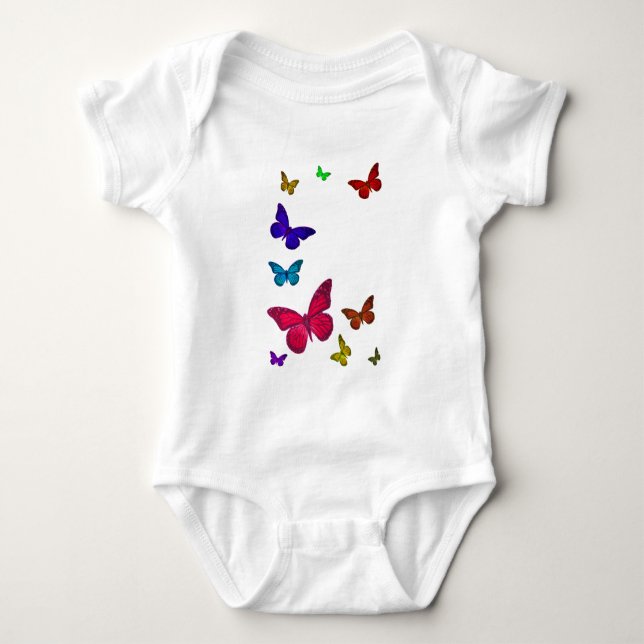 Dancing Butterflies T-shirt (Framsida)
