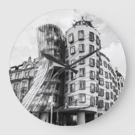 Dancing Byggnad i Prag Stor Klocka
