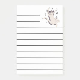 "Dancing Cat" Post-it Block