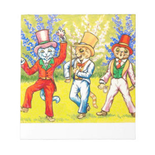 Dancing Cats Anteckningsblock