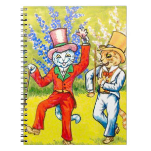 Dancing Cats Anteckningsbok