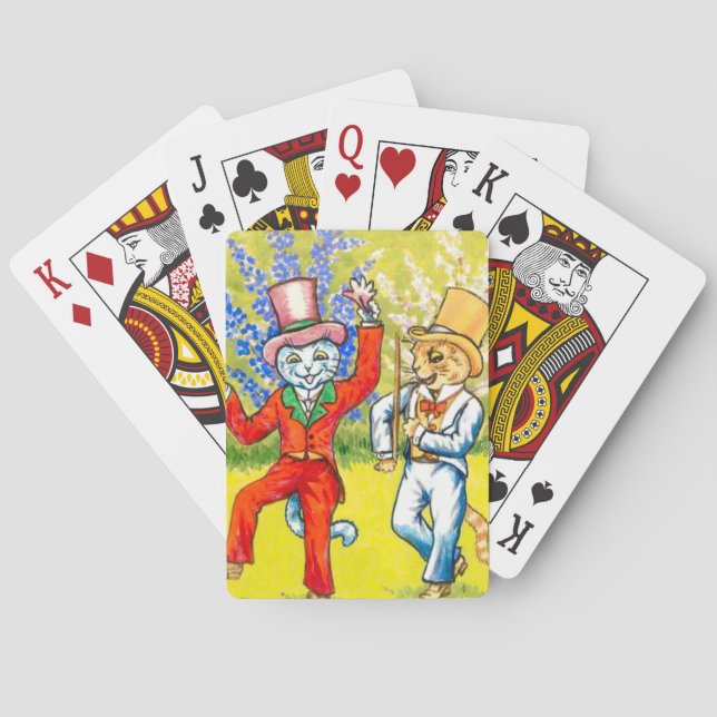 Dancing Cats Casinokort (Baksidan)