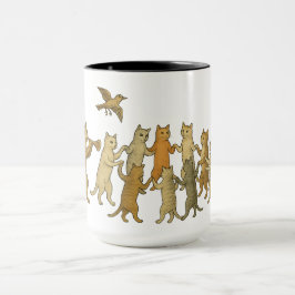Dancing Cats Mugg