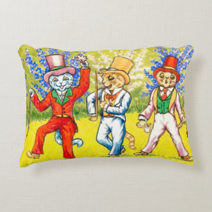 Dancing Cats Prydnadskudde