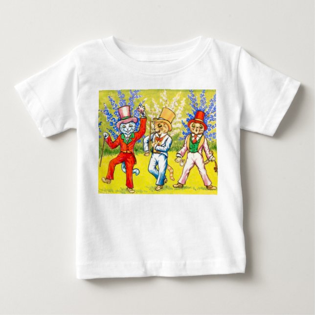 Dancing Cats T Shirt (Framsida)