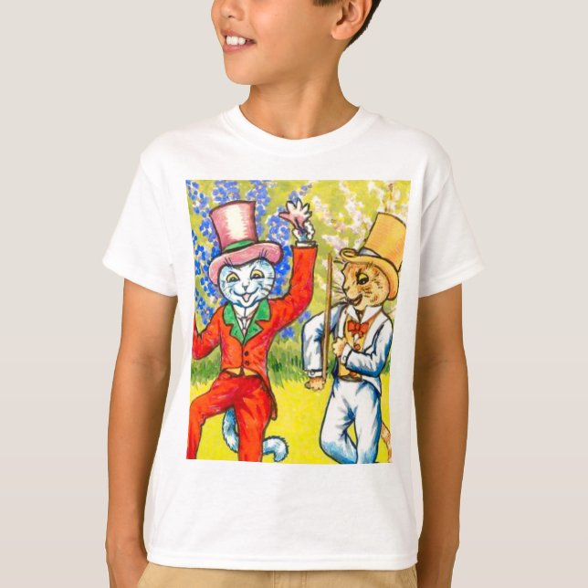 Dancing Cats T Shirt (Framsida)