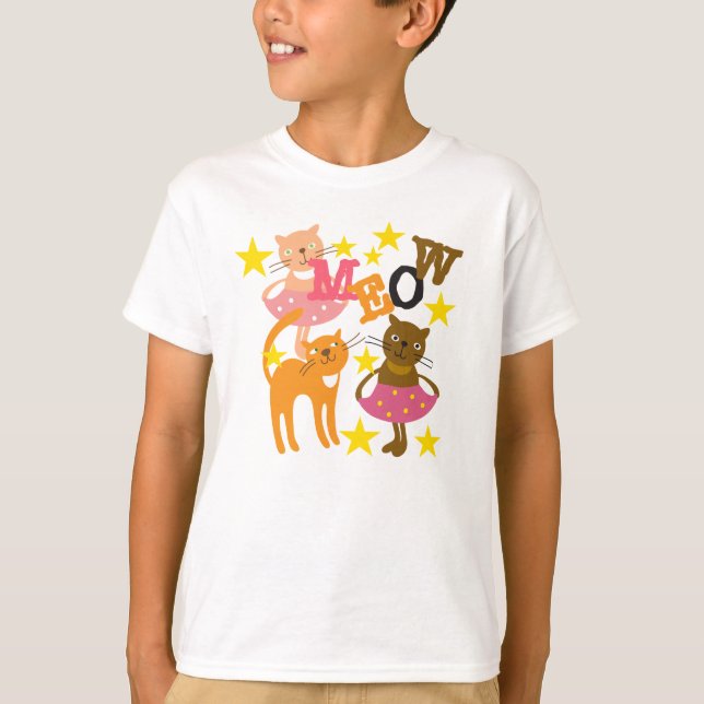 Dancing Cats Tee (Framsida)
