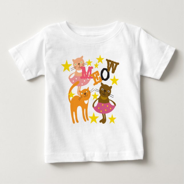 Dancing Cats Tee (Framsida)