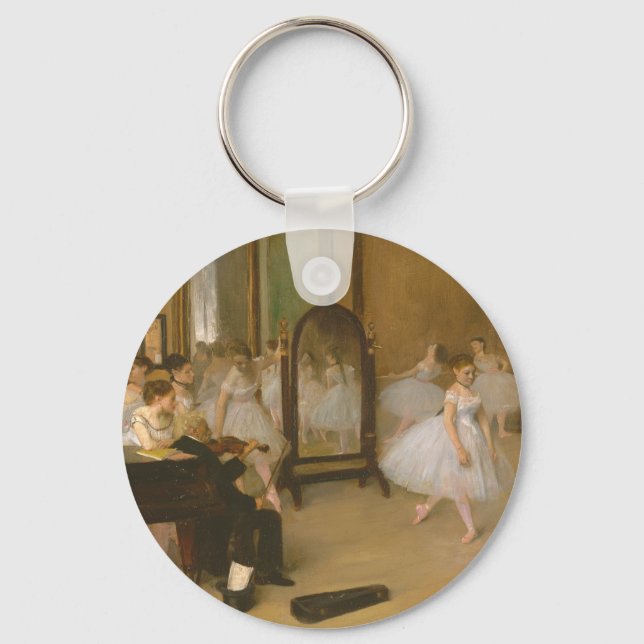 Dancing Class (1870) Edgar Degas Nyckelring (Framsida)
