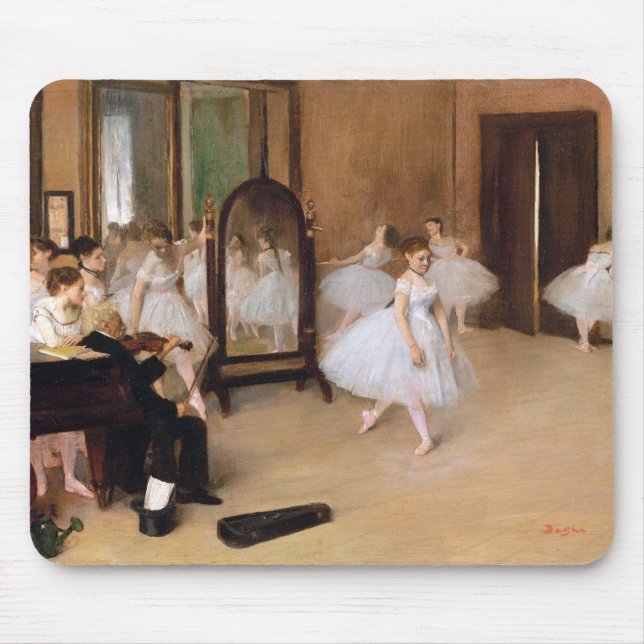 Dancing Class by Edgar Degas Musmatta (Framsidan)