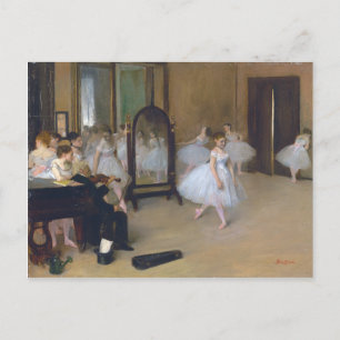 Dancing Class - Edgar Degas Vykort