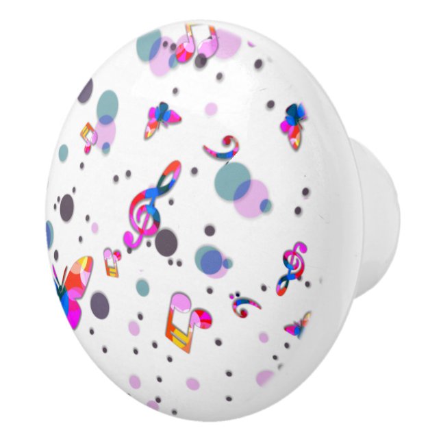 Dancing Colorful Music Knopp (Höger)