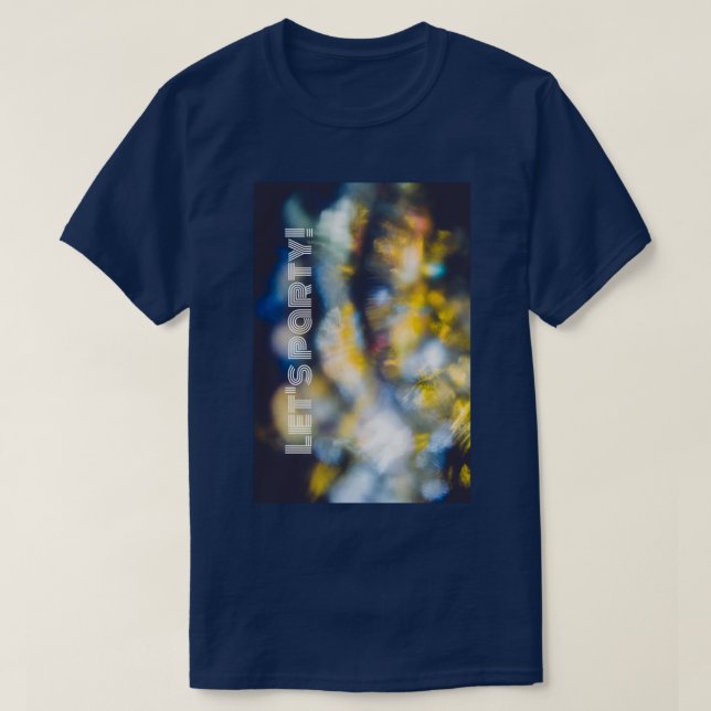 Dancing Cosmc ljus T Shirt (Design framsida)