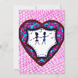 Dancing Couple Julkort