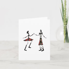 Dancing Couple Kort