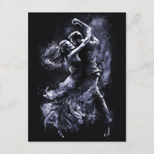 Dancing Couple Vykort