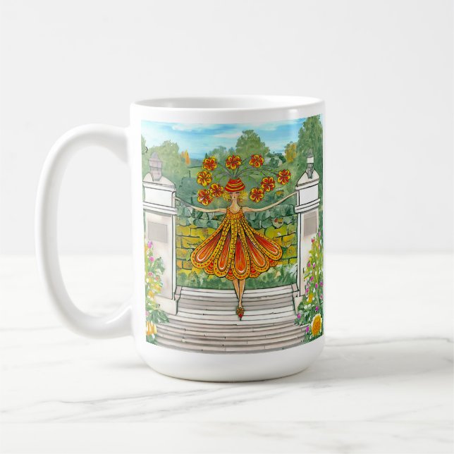 Dancing Daisy Mug Kaffemugg (Vänster)