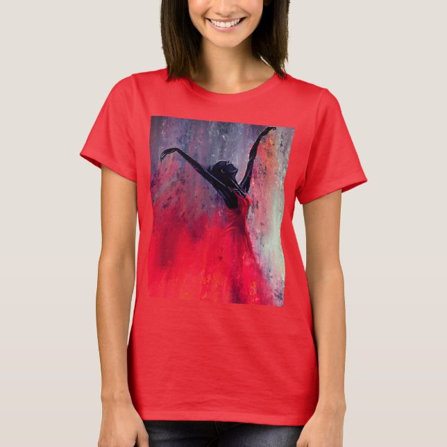 Dancing Dam in Red T-Shirt (Framsida)