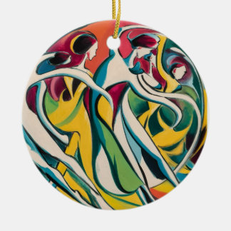 Dancing Dam Ornament