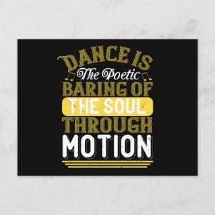 Dancing - Dance är den poetiska baringen i Soul Vykort