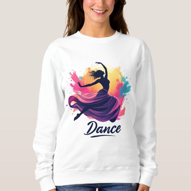 dancing danceparty dancelover t shirt (Framsida)