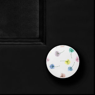 Dancing Dandelions   Blommönster för vattenfärg Knopp