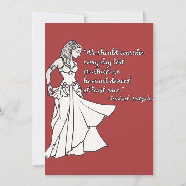 Dancing Days Inbjudningar (Framsida)