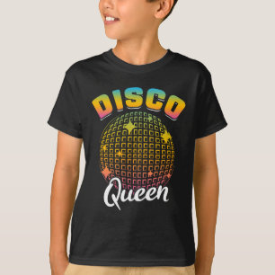 Dancing Disco Queen 70s 80-talets musik T Shirt
