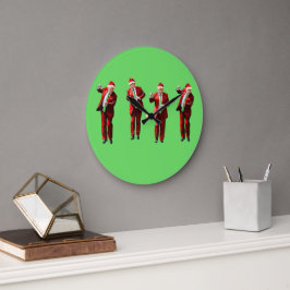 Dancing Donald Trump jul MAGA Stor Klocka