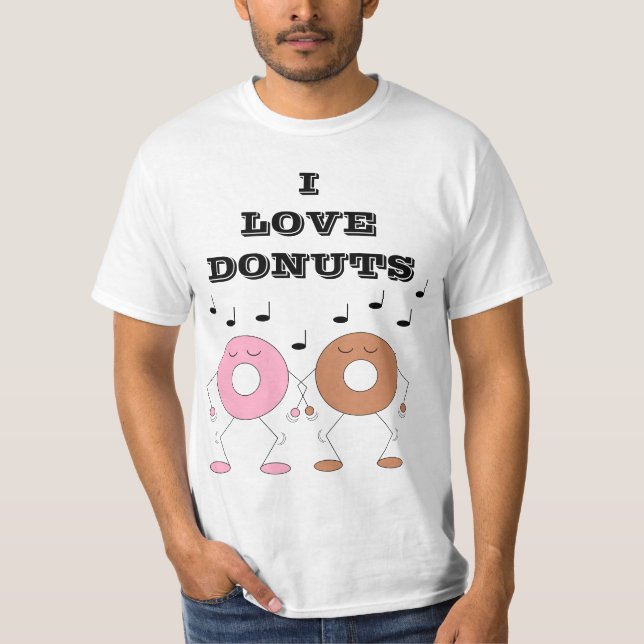 Dancing Donuts T-Shirt (Framsida)